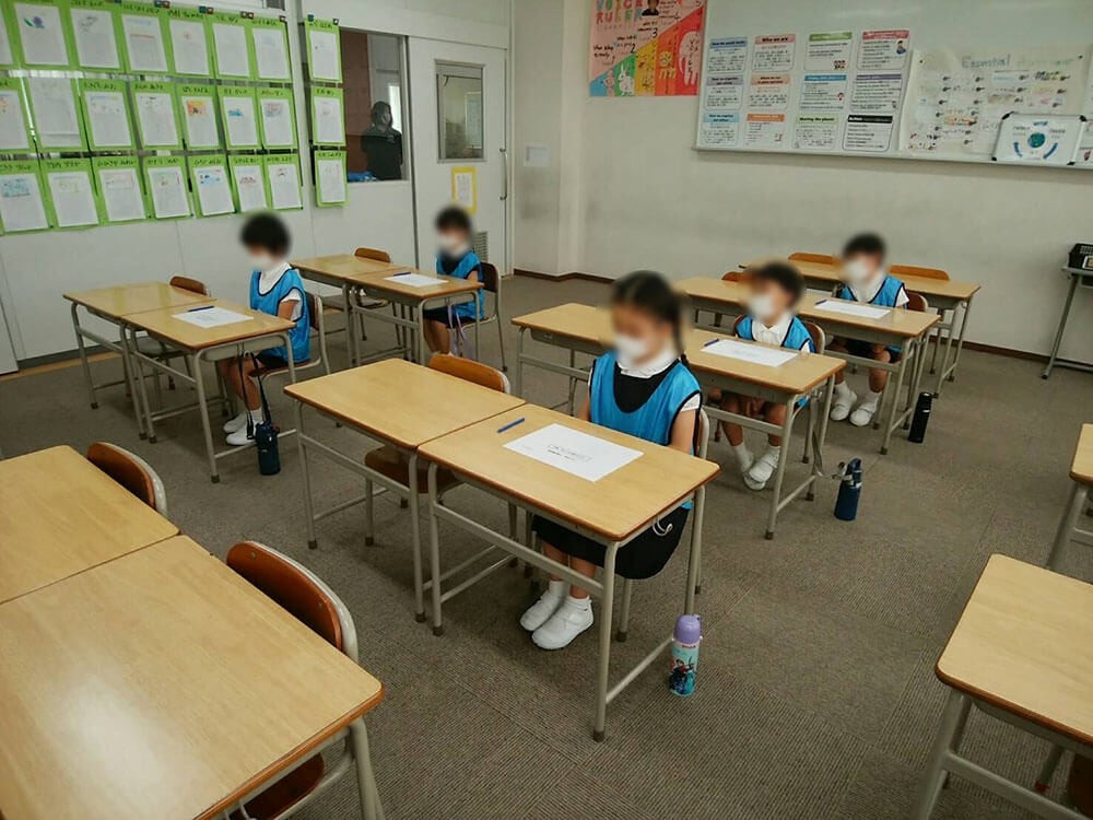 近隣私立小学校での本番模試や面接指導
